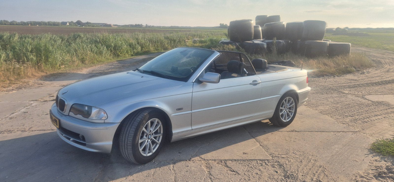 BMW 3-Serie 2.2 CI 320 Cabriolet AUT 2002 Grijs, Auto's, BMW, Achterwielaandrijving, Cabriolet, 4 stoelen, 10 km/l