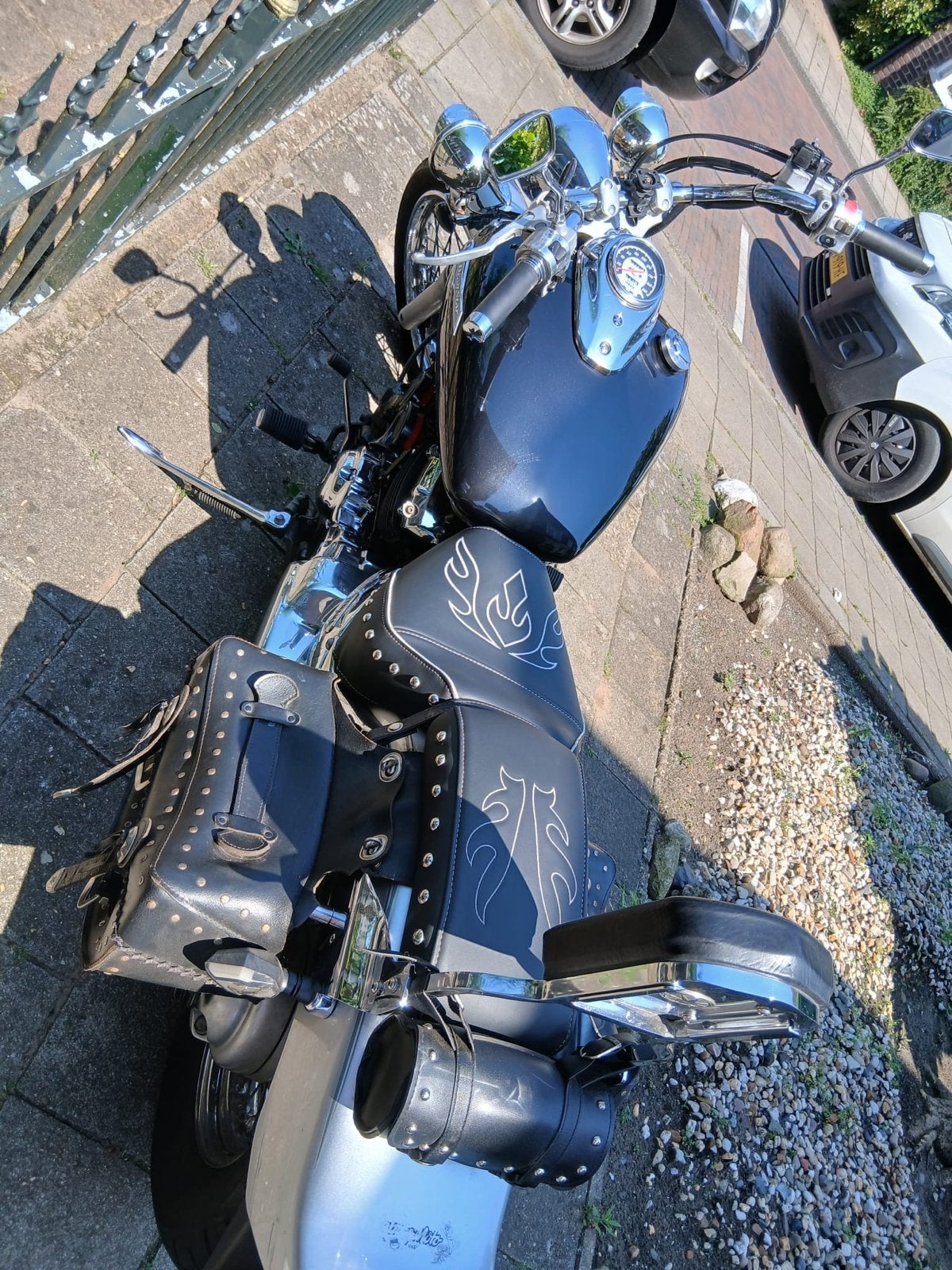 Yamaha Drag Star Chopper 2004 - Goed onderhouden met tassen, Motoren, Motoren | Yamaha, Particulier, Gebruikt, Chopper
