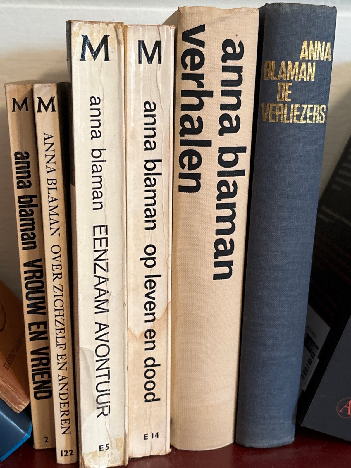 Setje boeken van Anna Blaman - Diverse titels, Ophalen of Verzenden, Gelezen