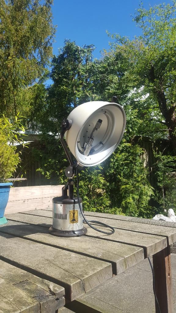 Hanau vintage  of retro medische  UV en infrarood tafel lamp, Overige materialen, Gebruikt, 50 tot 75 cm, Ophalen of Verzenden