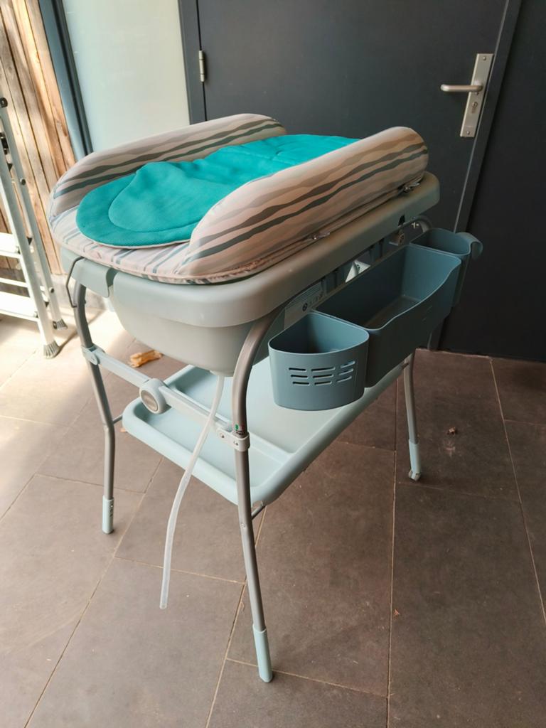 Chicco Cuddle & Bubble badje en verschoontafel, Ophalen, Gebruikt, Badje, Overige merken