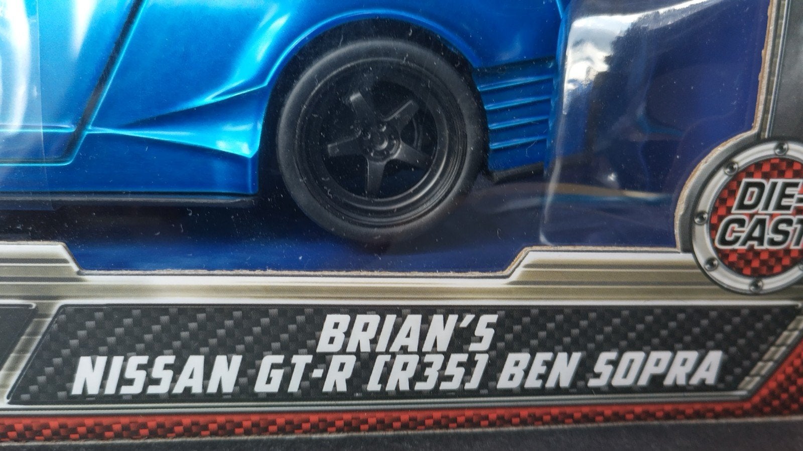 Nissan GT-r R35 Ben Sopra Fast & Furious 1:24 Jada Pol, Hobby en Vrije tijd, Modelauto's | 1:24, Auto, Verzenden, Nieuw, M