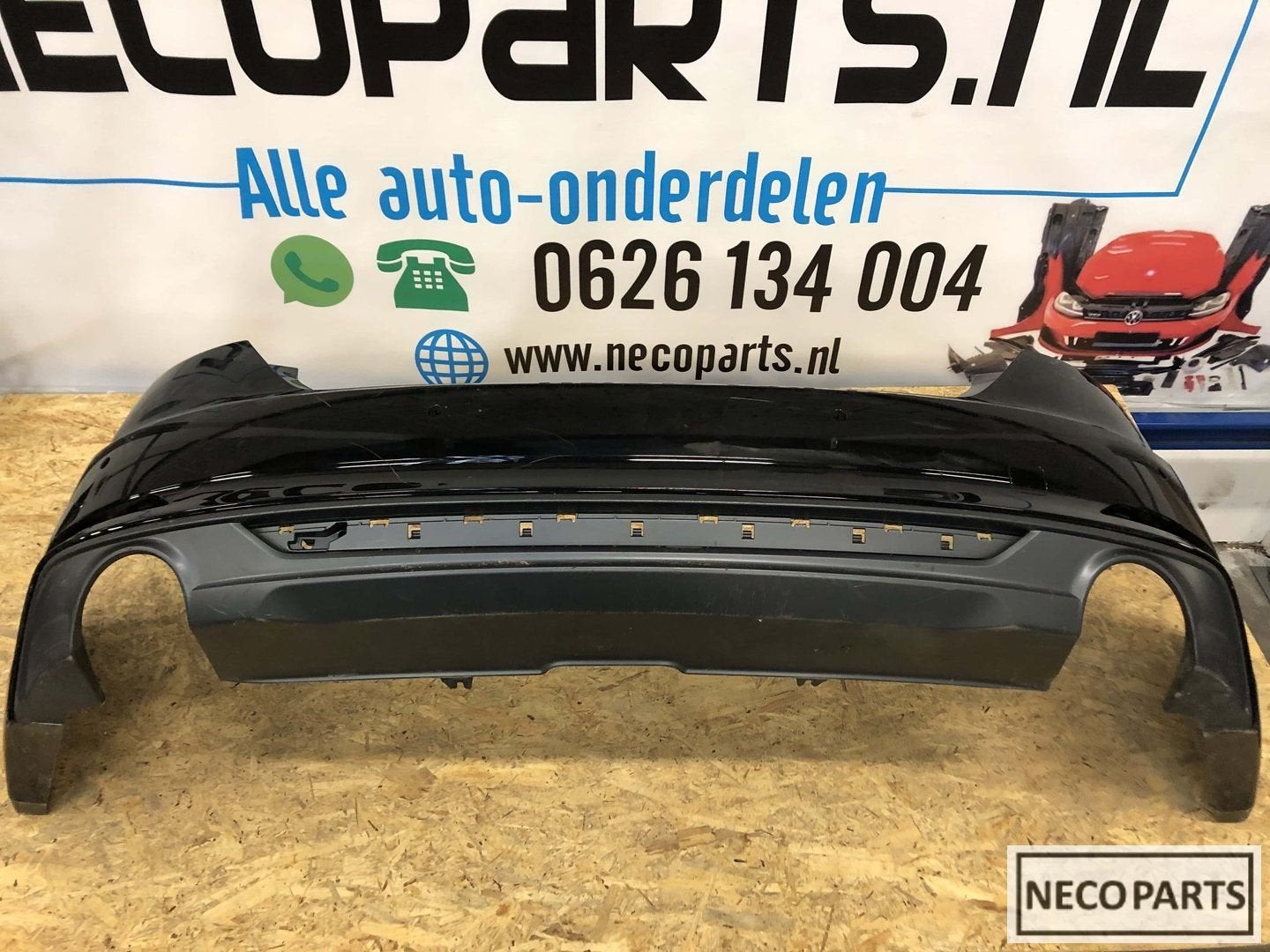 Audi A5 8w b9 s line achterbumper 8W6807511C, -, -, Achter, Bumper