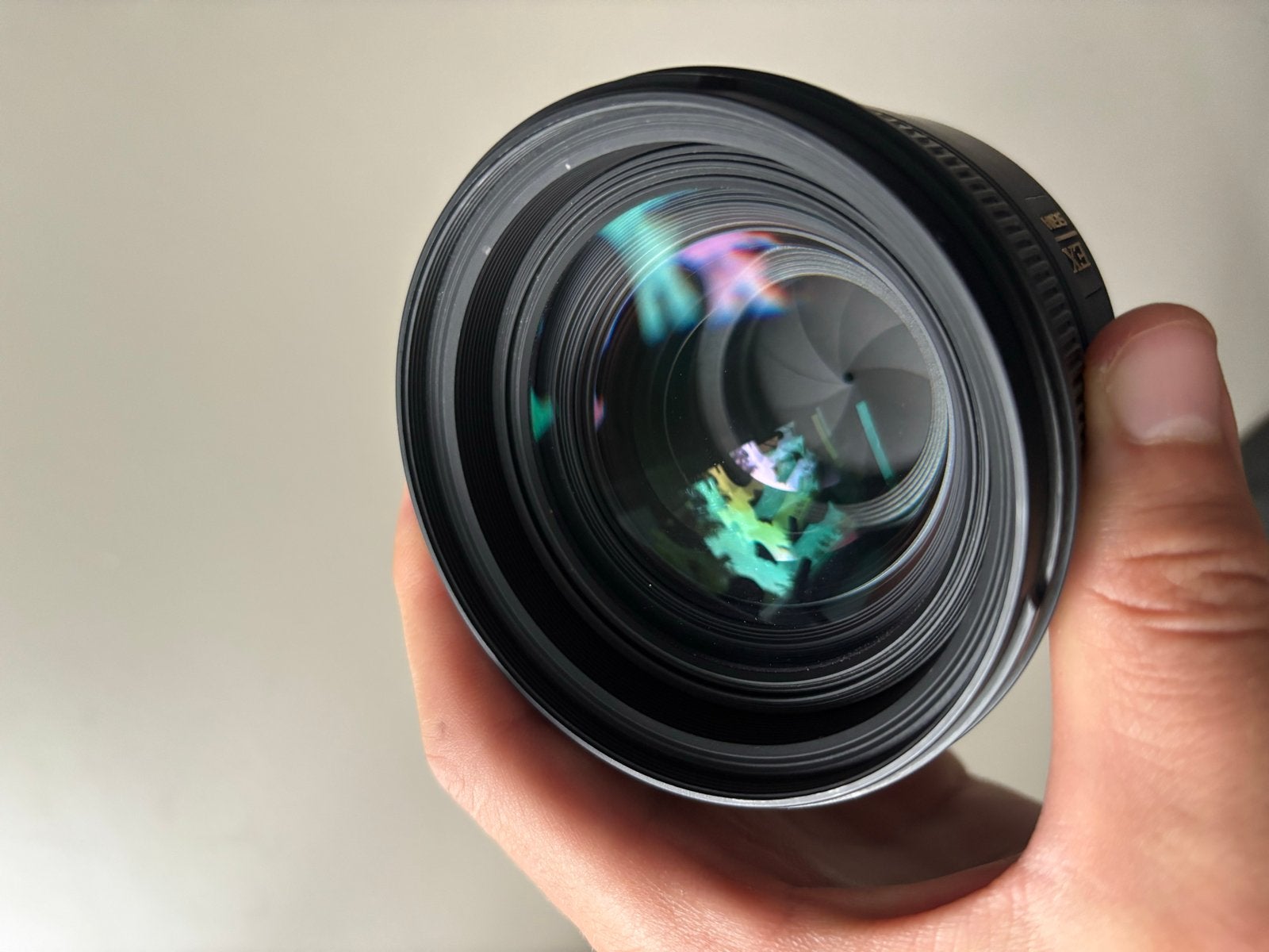 Zo goed als nieuwe Sigma 50mm f/1.4 DG HSM lens voor Nikon, Ophalen of Verzenden, Zo goed als nieuw, Standaardlens
