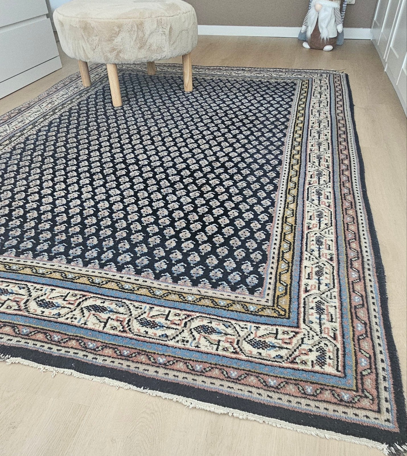 kleed Mir 170x240, 150 tot 200 cm, 200 cm of meer, Ophalen of Verzenden, Crème