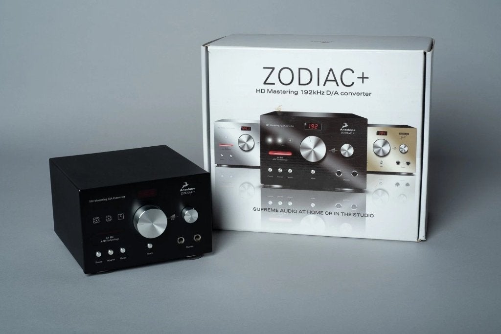 Antelope Zodiac+ DAC met externe PSU (voeding) nieuwstaat, Ophalen of Verzenden, Refurbished