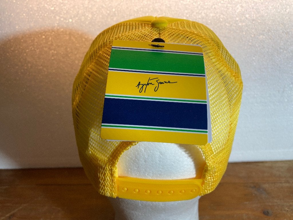 ✅ Ayrton Senna Pet World Champion 88 90 91 Formule 1 Cap, Ophalen of Verzenden, Nieuw, Formule 1