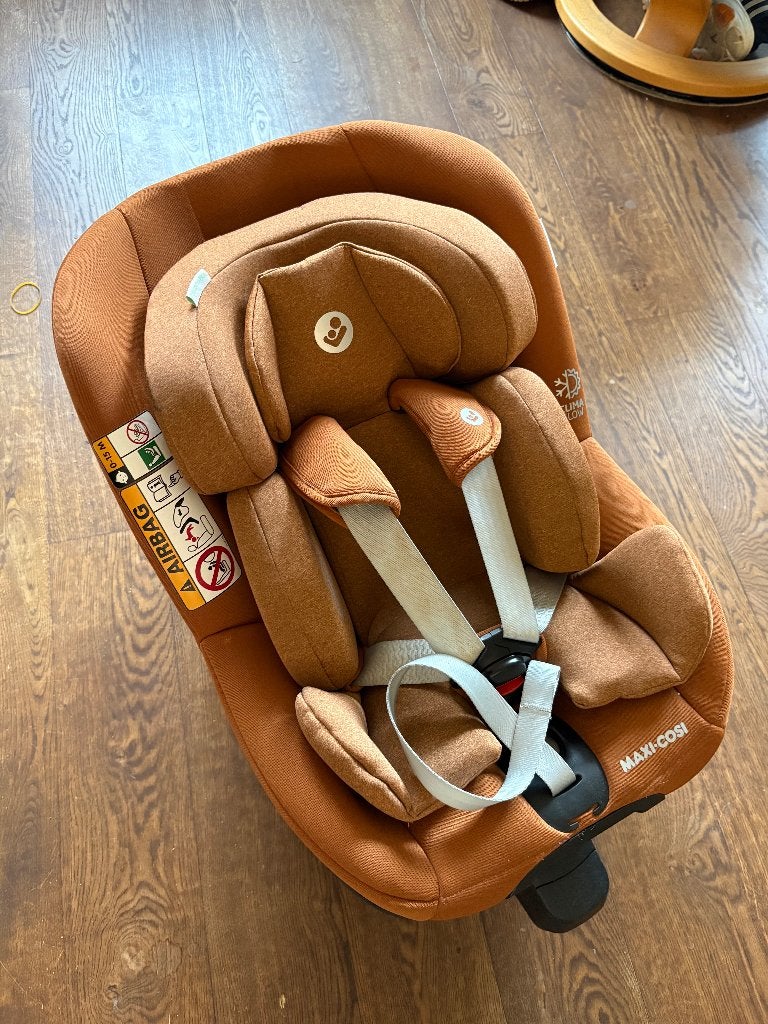 Maxi-Cosi Mica Pro Eco i-Size Autostoel (2023) – 360, Ophalen, 9 t/m 18 kg, Zo goed als nieuw, Slaapstand