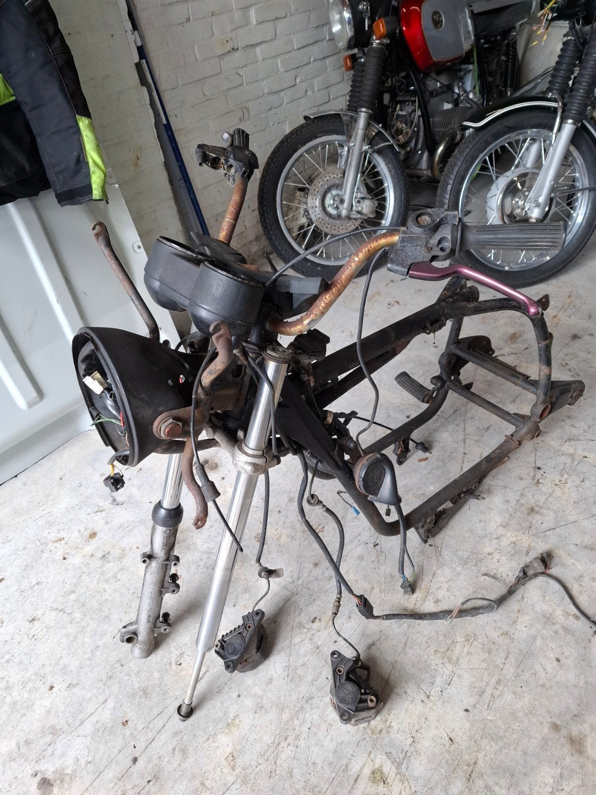 Frame BMW R 80 uit 1983, Motoren, Ophalen, BMW, BMW, BMW
