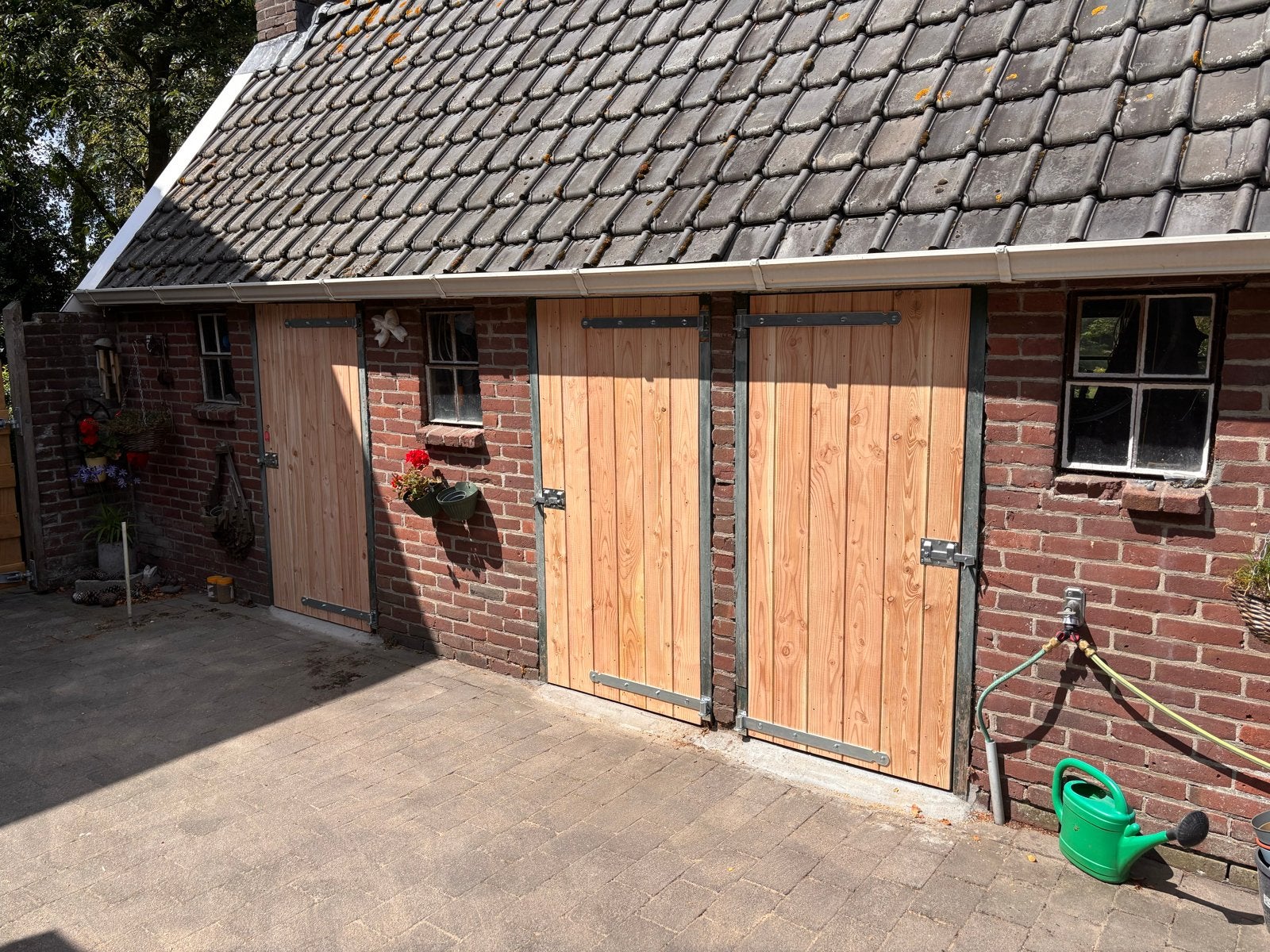 Maatwerk Schuurdeuren/Overkappingdeur, Doe-het-zelf en Verbouw, Nieuw, Buitendeur, Schuifdeur, 200 tot 215 cm