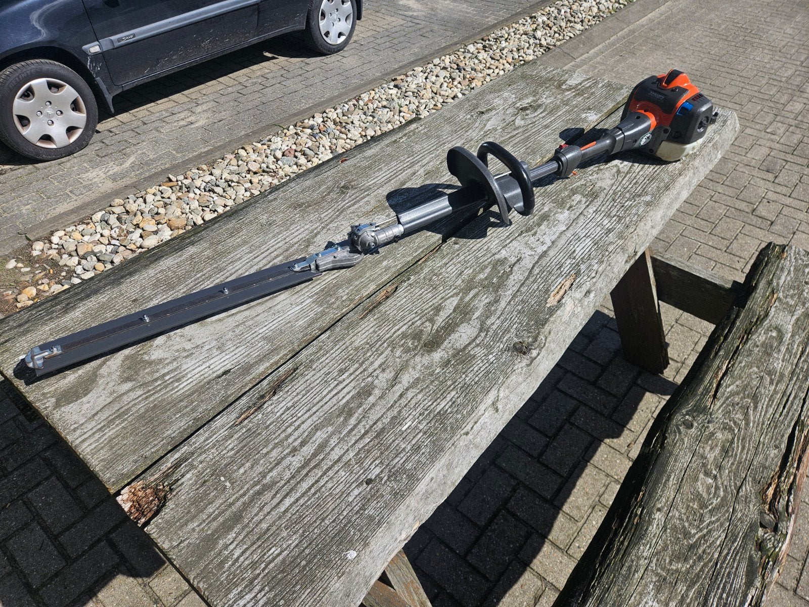 Husqvarna 325HE3 professionele stokheggenschaar, Ophalen of Verzenden, Gebruikt, Benzine, Husqvarna
