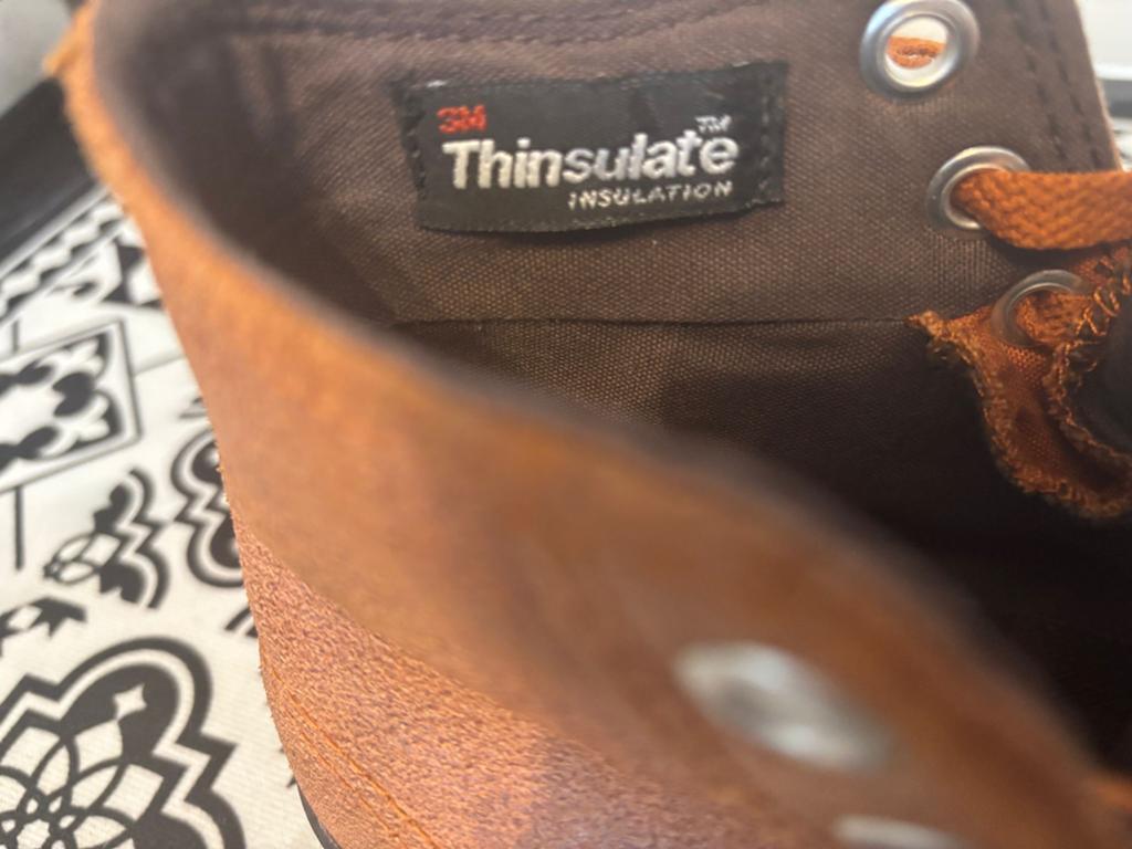 Converse All Star Thinsulate Bruine Leren Sneakers, Kleding | Heren, Schoenen, Ophalen, Zo goed als nieuw, Bruin, Sneakers of Gympen