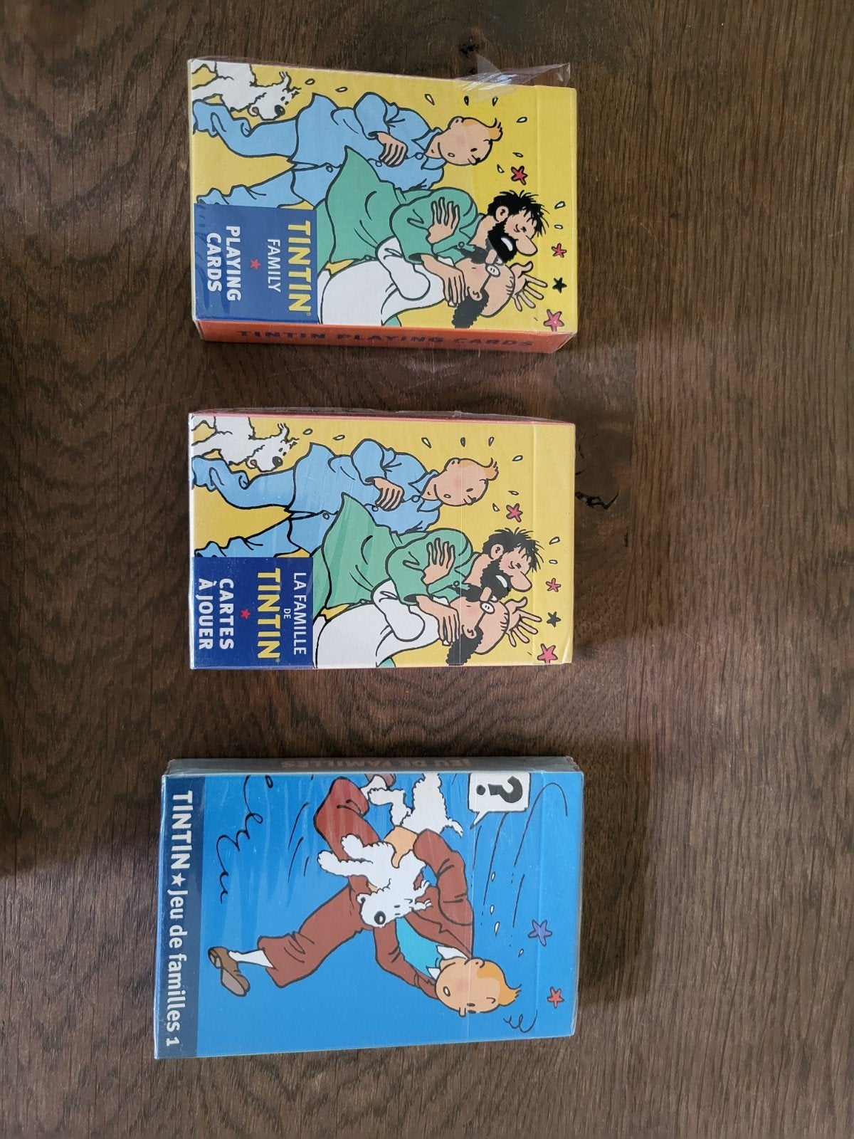 Kuifje Kaartspellen - Nieuw in verpakking, Een of twee spelers, Ophalen of Verzenden, Nieuw, Hergé / Moulinsart