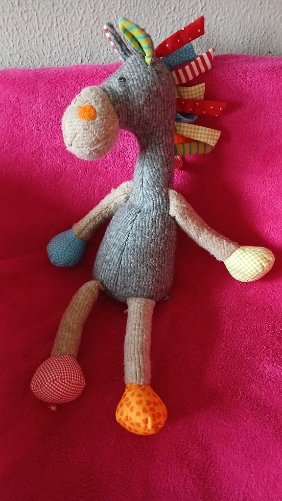 SIGIKID KNUFFEL PAARD, Ophalen of Verzenden, Zo goed als nieuw, Paard