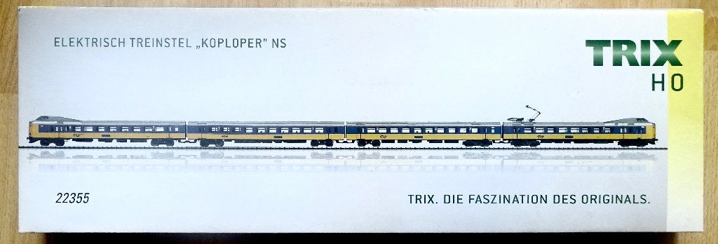 Trix 22355 Electrisch treinstel "Koploper" NS, Ophalen, Gelijkstroom, Trix, Wagon
