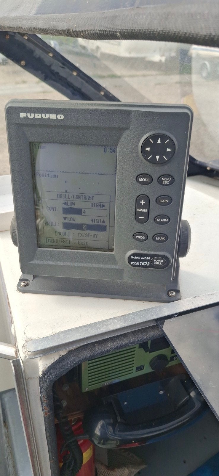 Furona marine radar model 1623 Lowrance elite 7 ti compleet, Watersport en Boten, Ophalen, Zo goed als nieuw, Kaartplotter of Fish Finder