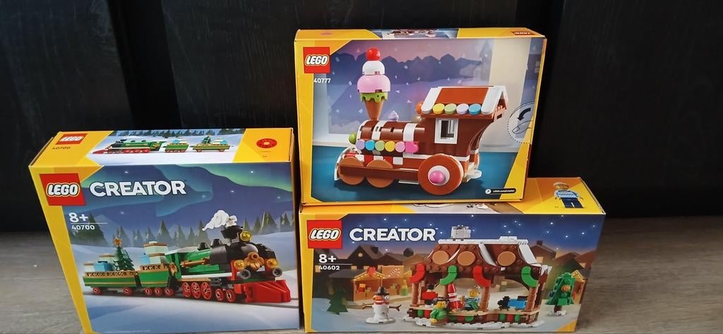 Lego Creator 40602,40700 en 40777 nieuw in ongeopende doosje, Lego, Nieuw, Ophalen of Verzenden, Compleet