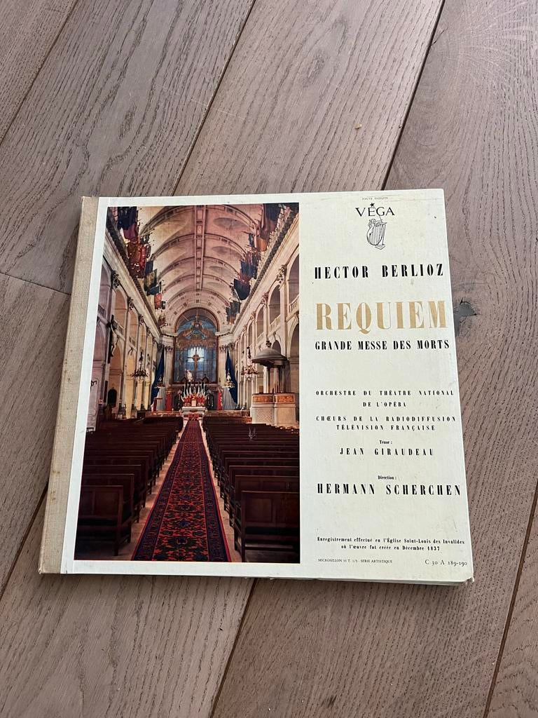 Hector Berlioz - Requiem (Grande Messe des Morts) LP, Gebruikt, Ophalen of Verzenden, Romantiek, 12 inch