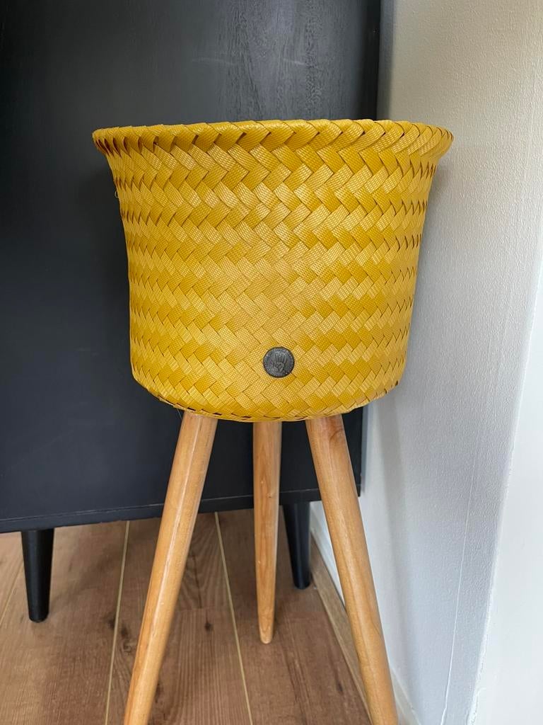Handed By -Plantenstandaard -Bloempot, Tuin en Terras, Kunststof, Rond, Binnen, Zo goed als nieuw