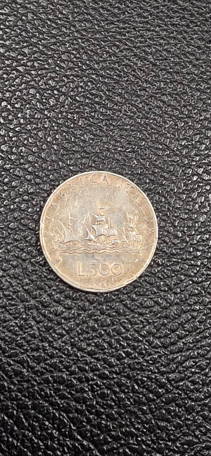 Italië 500 lire 1958 zilver, Ophalen of Verzenden, Overige materialen