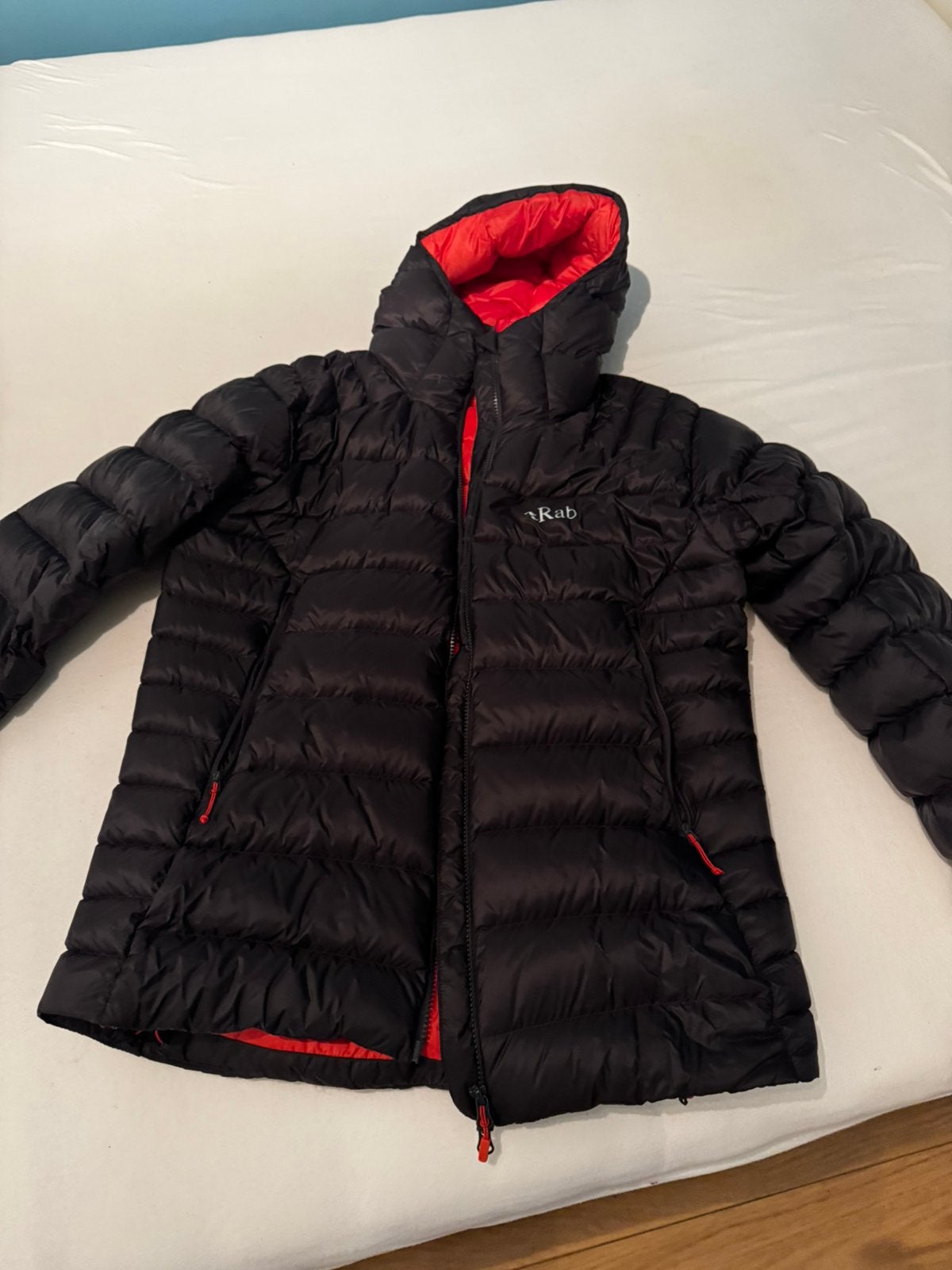 Rab Electron pro down Jacket - large, Ophalen of Verzenden, Zo goed als nieuw, Maat 52/54 (L)