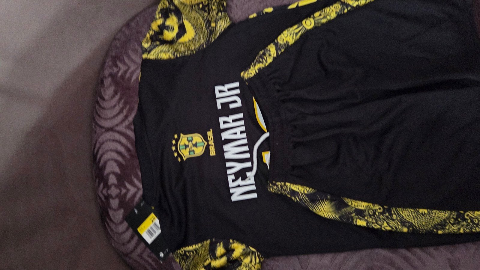 Nike Brazilië Thuistenue Neymar Jr. Maat M, Zwart, Nike, Nieuw, Overige maten