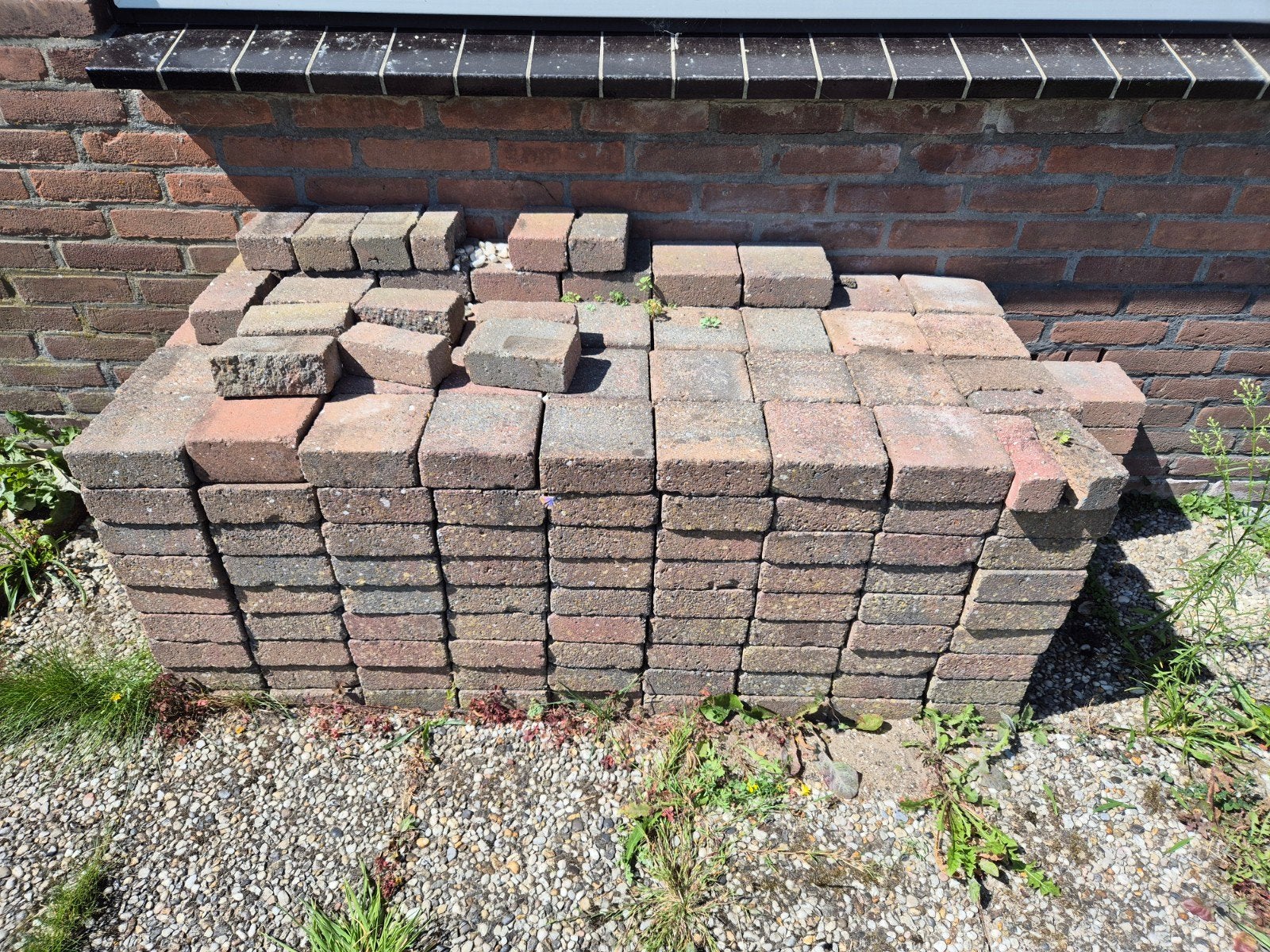 Gebruikte terrastegels - 20x20 cm, Ophalen, Gebruikt, 20 tot 40 cm, Vloertegels