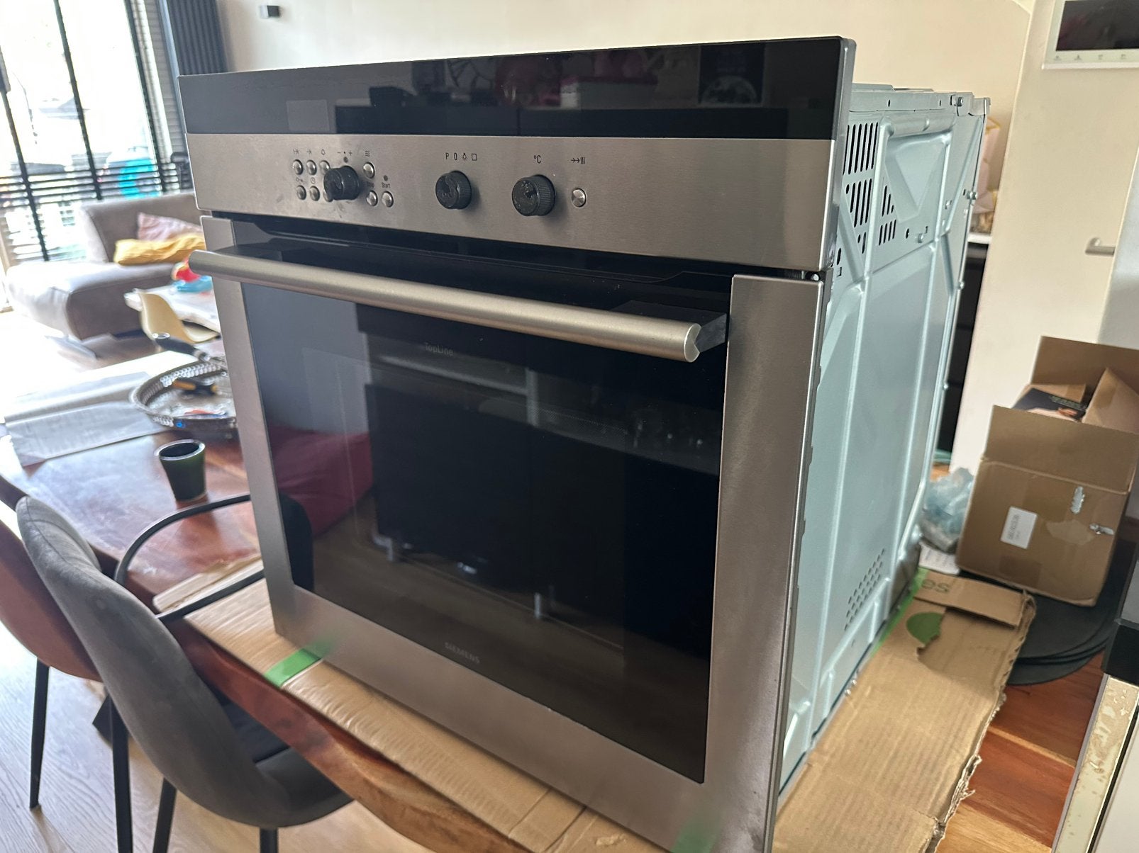 Siemens combi magnetron oven HB874570, Ophalen, Gebruikt, Siemens, Combi-oven
