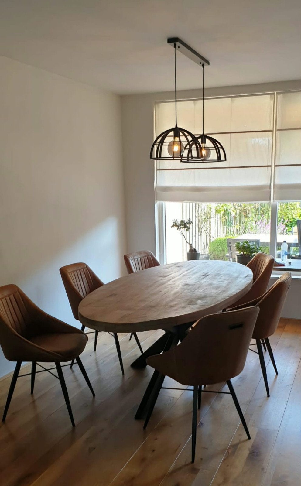 Lucide Dikra Hanglamp Zwart - Modern & Stijlvol, Ophalen, E27 (groot), Zo goed als nieuw, Modern industrieel