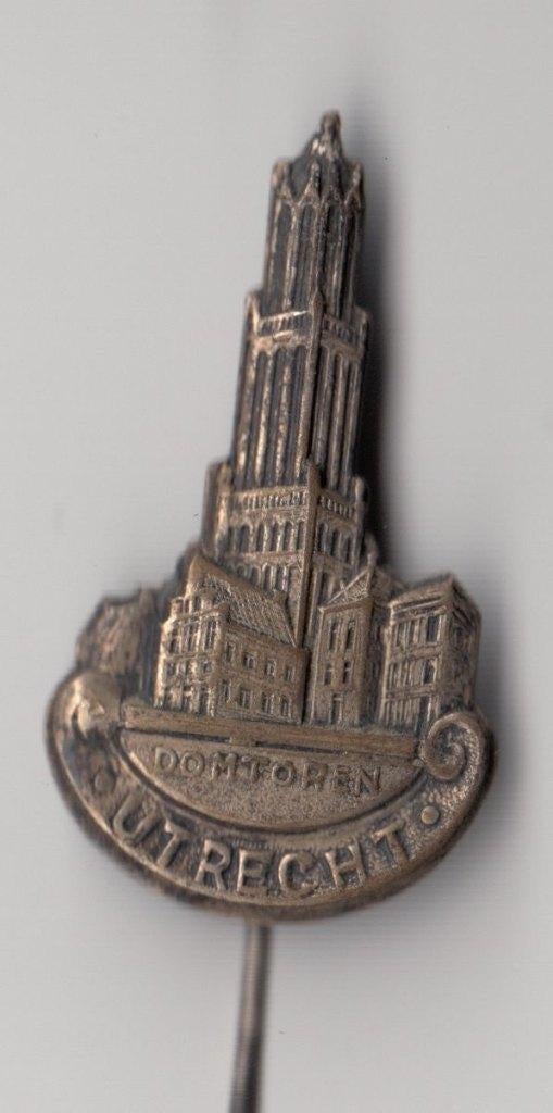 Utrecht Domtoren Dom Toren speldje, Verzamelen, Speldjes, Pins en Buttons, Gebruikt, Niet vindbaar, Niet vindbaar, Speldje of Pin
