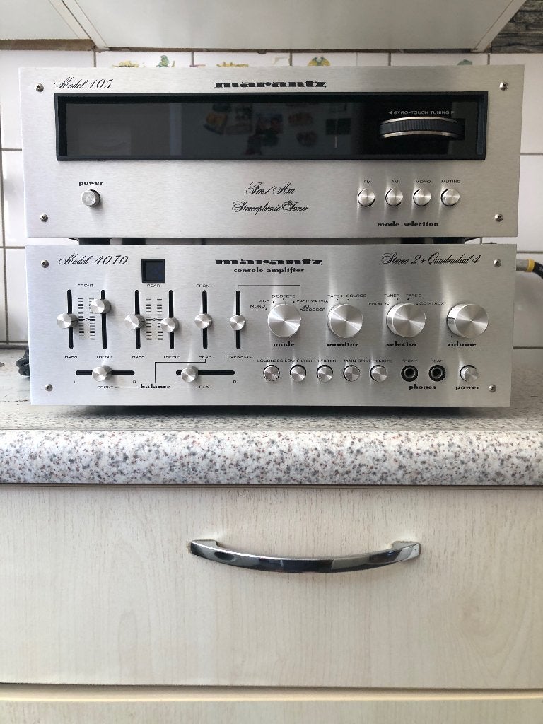 Marantz 4070, Ophalen, Zo goed als nieuw, 120 watt of meer, Overige merken