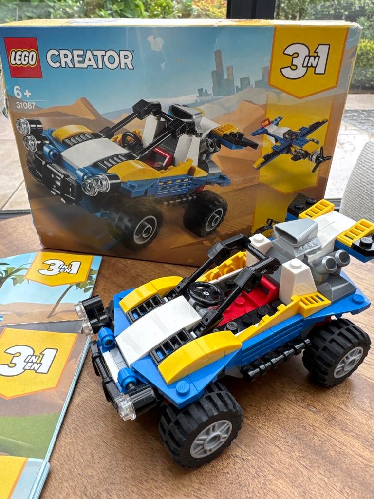 LEGO Creator 31087 Duinbuggy 3-in-1 set, Gebruikt, Lego, Ophalen of Verzenden, Compleet