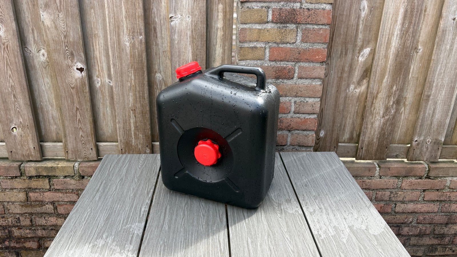 Afvalwatertank - Draagbare vuilwatertank, Ophalen, Gebruikt