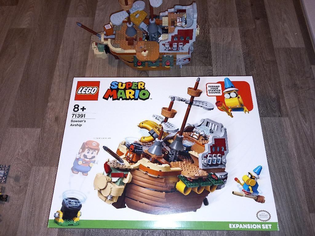 Super Mario bowser's luchtschip., Ophalen, Overige thema's, Lego, Zo goed als nieuw
