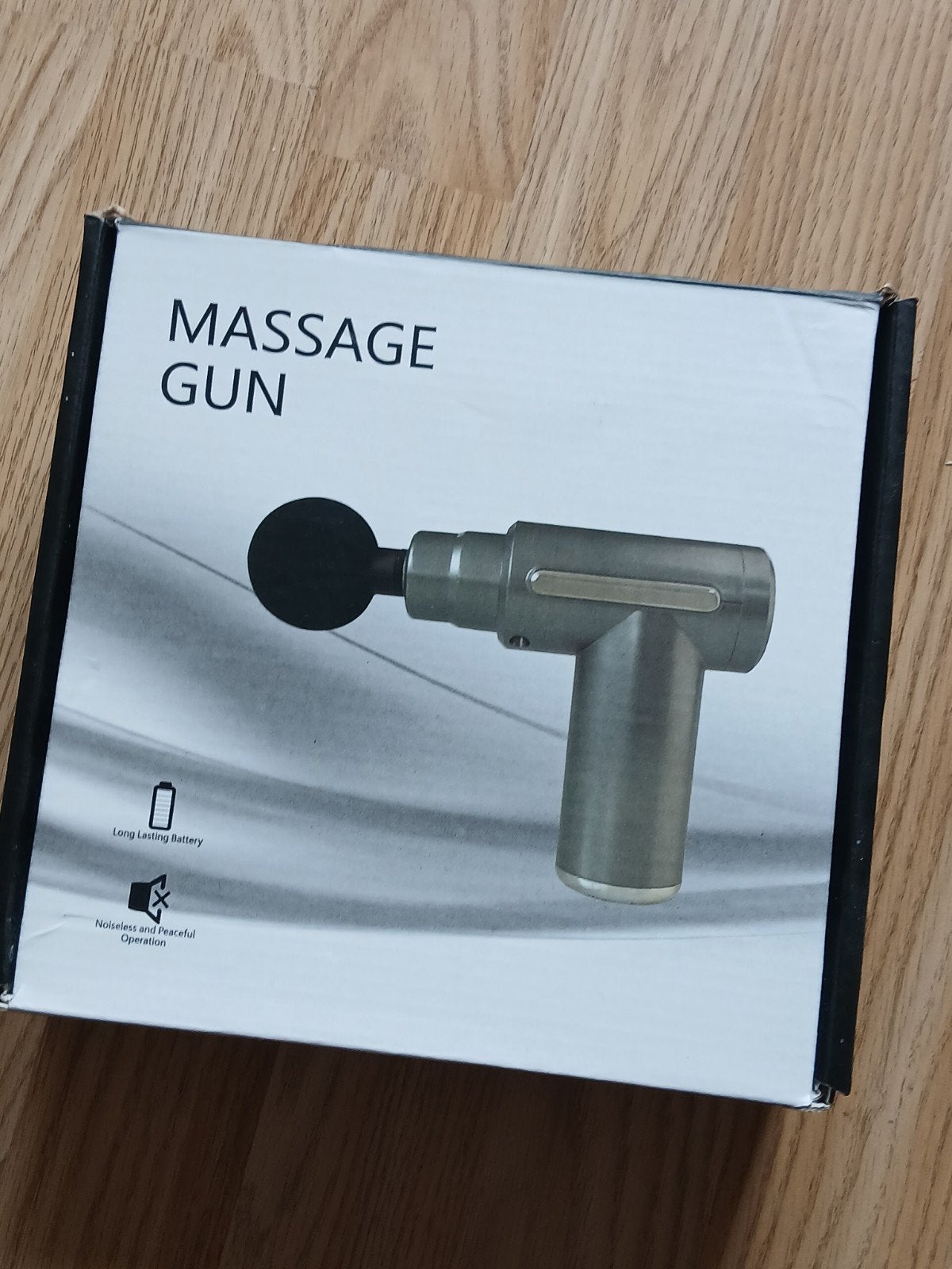 Massagepistool - Nieuw in doos, nooit gebruikt, Sport en Fitness, Ophalen of Verzenden, Zo goed als nieuw, Apparaat