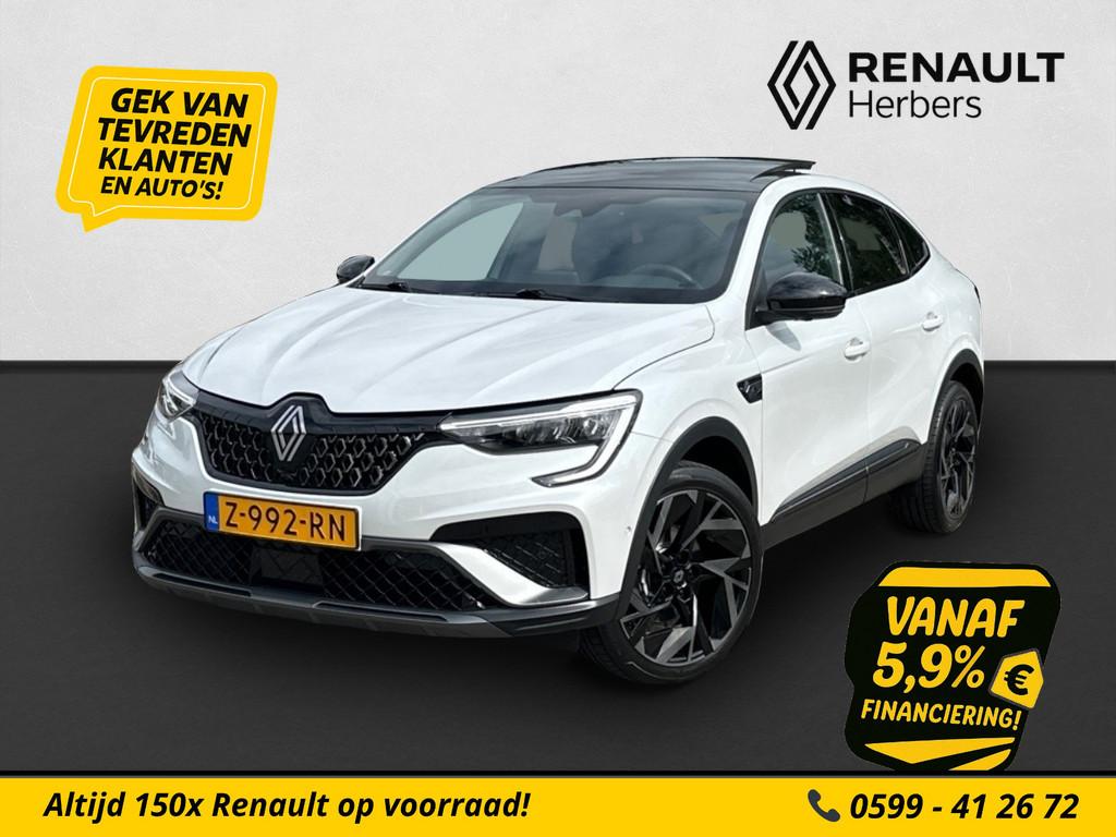 Renault Arkana 1.6 E-Tech full hybrid 145 esprit Alpine PANO, Arkana, Gebruikt, 4 cilinders, Wit