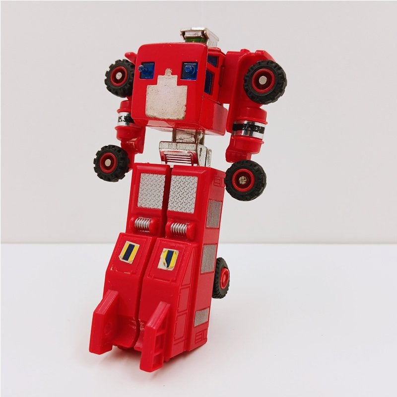 Mega MotoBot Fire Truck MC Toy 1984, Overige generaties, Ophalen of Verzenden, Zo goed als nieuw, Overige rassen