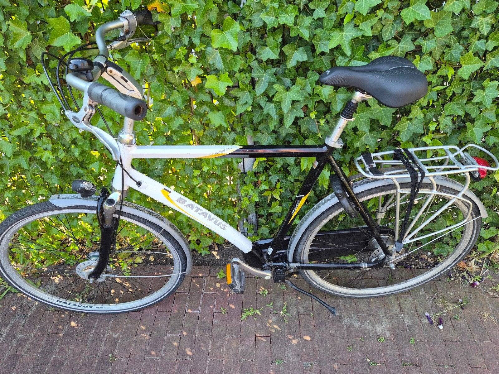 Batavus fiets - Gebruikt, met versnellingen, Fietsen en Brommers, Fietsen | Heren | Herenfietsen, Ophalen, Gebruikt, Velgrem, Versnellingen