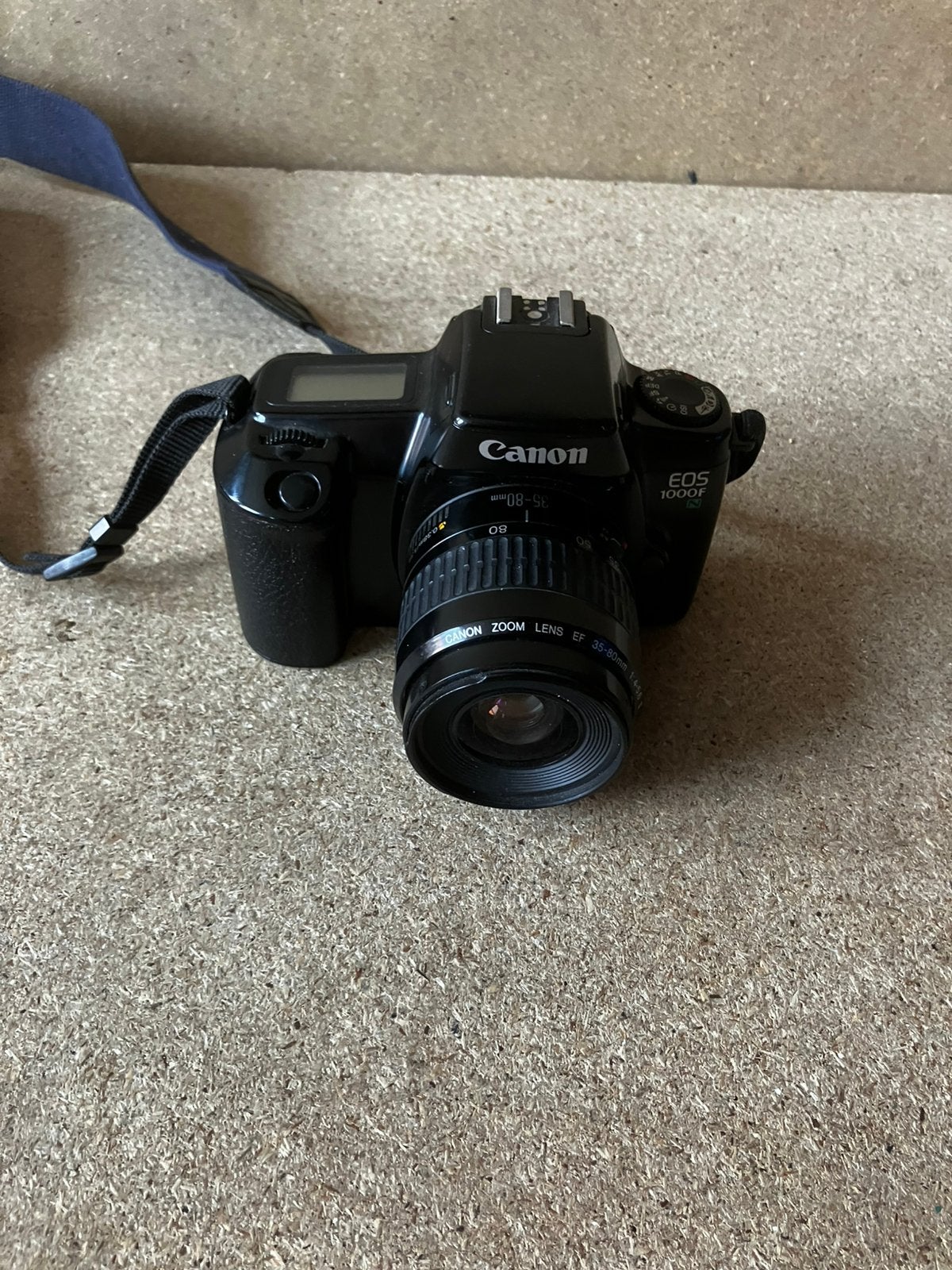 Canon fotocamera eos 1000f + canonzoom lens 35-80 mm 1:4-5.6, Ophalen of Verzenden, Niet werkend, Spiegelreflex, Canon
