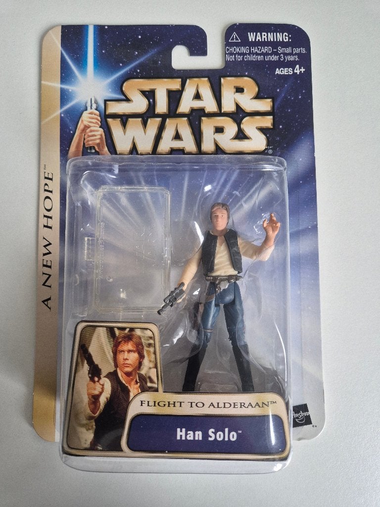 Star Wars Saga 04 HoF Han Solo Flight to Alderaan, Ophalen of Verzenden, Nieuw, Actiefiguurtje