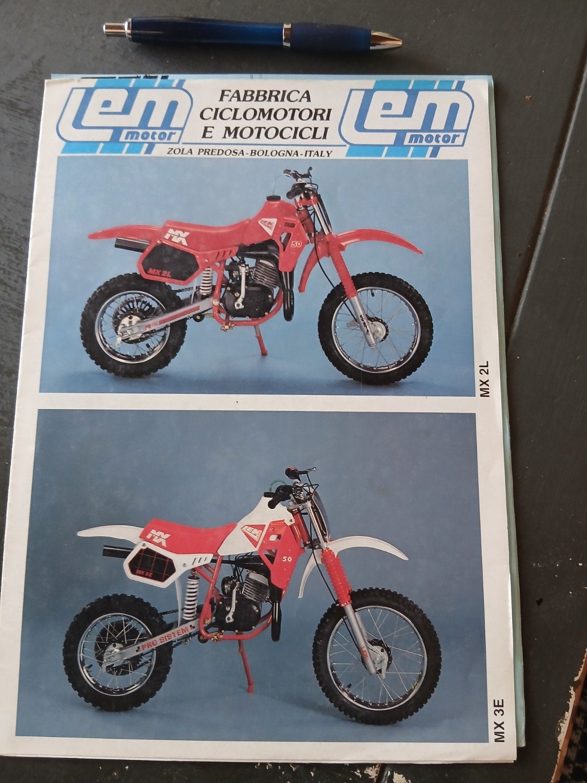LEM bromfiets, Ophalen