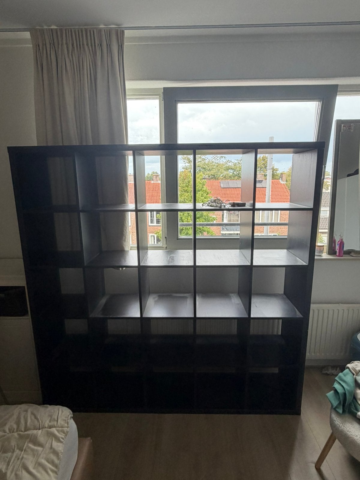 Ikea Kallax kast 5x5, Ophalen, 150 tot 200 cm, Zo goed als nieuw, 150 tot 200 cm