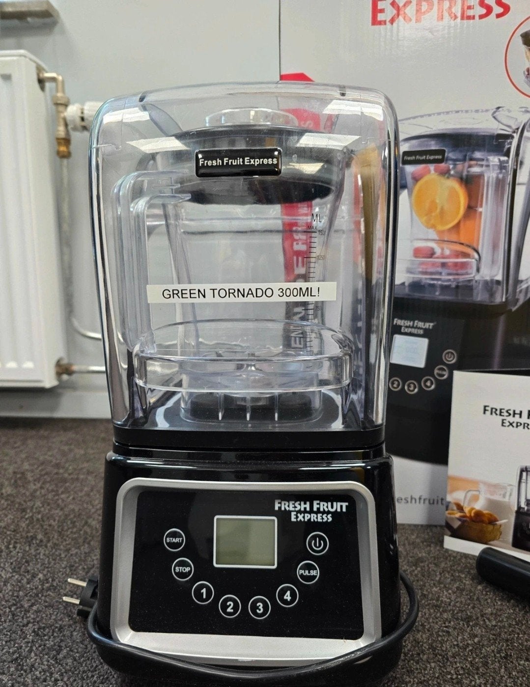 Fresh Fruit Express Powerblender - Zo goed als nieuw, Ophalen of Verzenden, Zo goed als nieuw, Powerblender