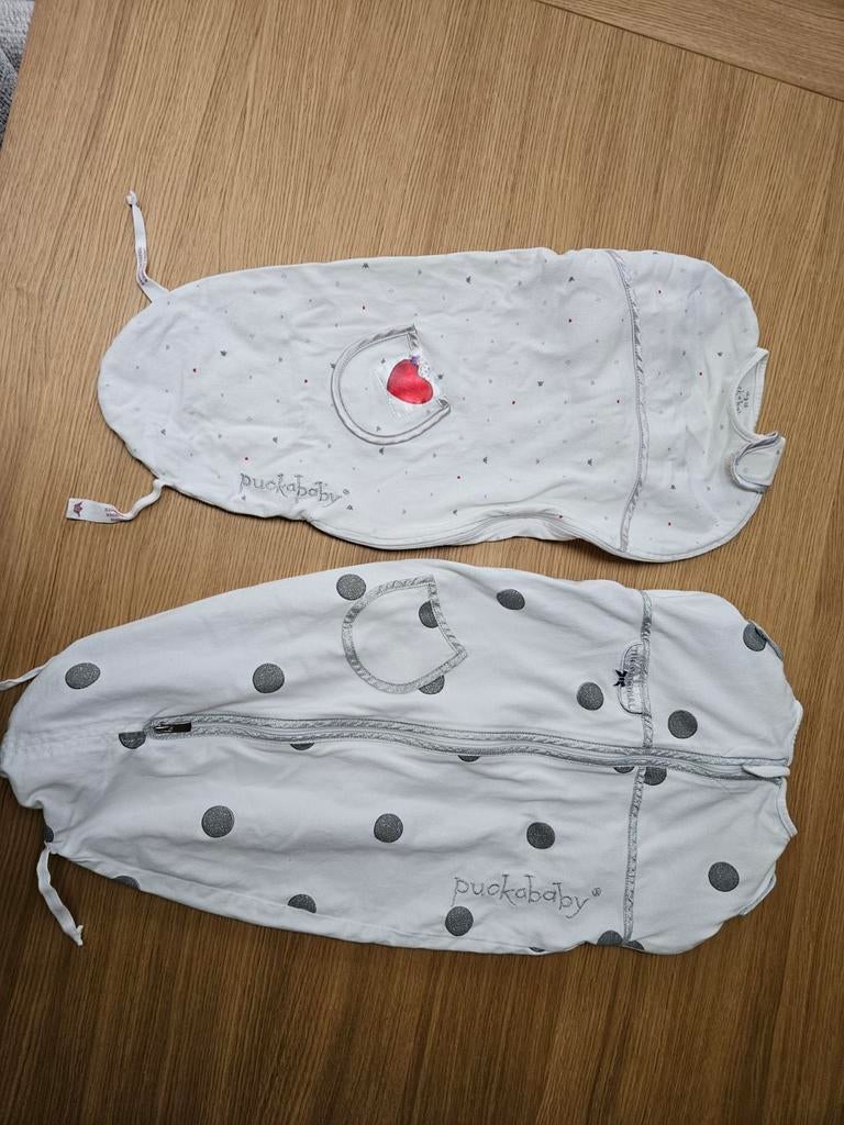 Inbakerslaapzak puckababy, Kinderen en Baby's, Dekens, Slaapzakjes en Inbakerproducten, Ophalen, Gebruikt, Minder dan 70 cm, Bakerzak of Bakerdoek