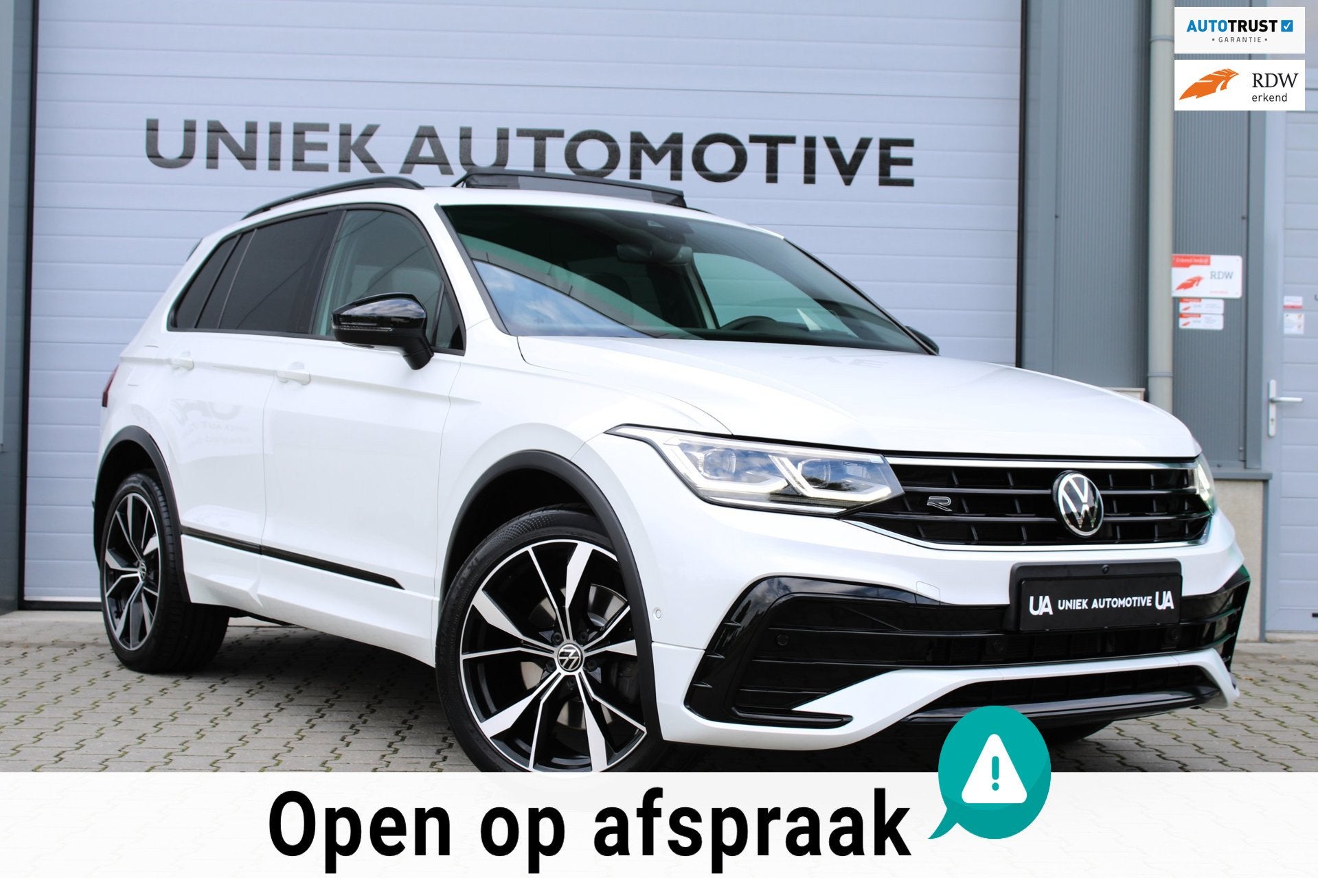 Volkswagen Tiguan 1.4 TSI eHybrid | 3 x R-LINE | LEDER | TRE, Auto's, Volkswagen, 1716 kg, Gebruikt, Zwart, 4 cilinders