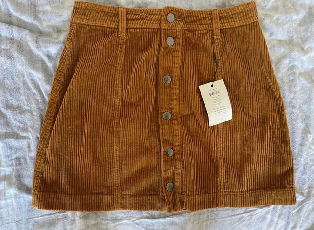 JDY corduroy rokje, nieuw met prijskaartje, Bruin, Nieuw, Ophalen of Verzenden, Maat 36 (S)