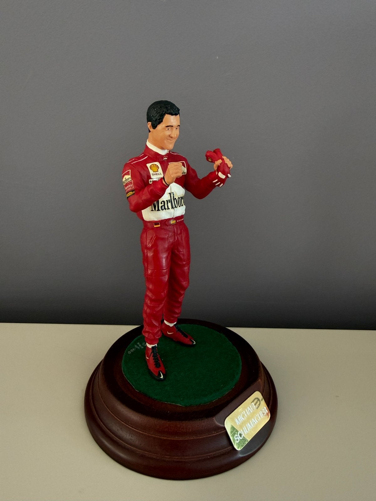 1:12 Figuur Michael Schumacher Ferrari F1, Ophalen of Verzenden, Zo goed als nieuw, Formule 1