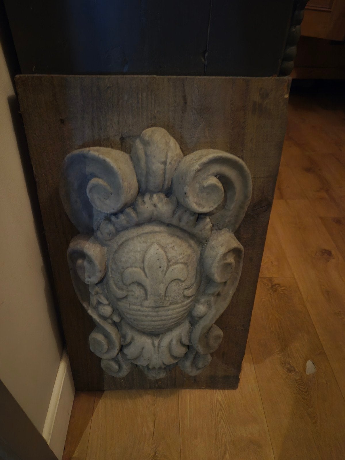 wandpaneel met betonnen ornament, Ophalen, Zo goed als nieuw, Overige soorten