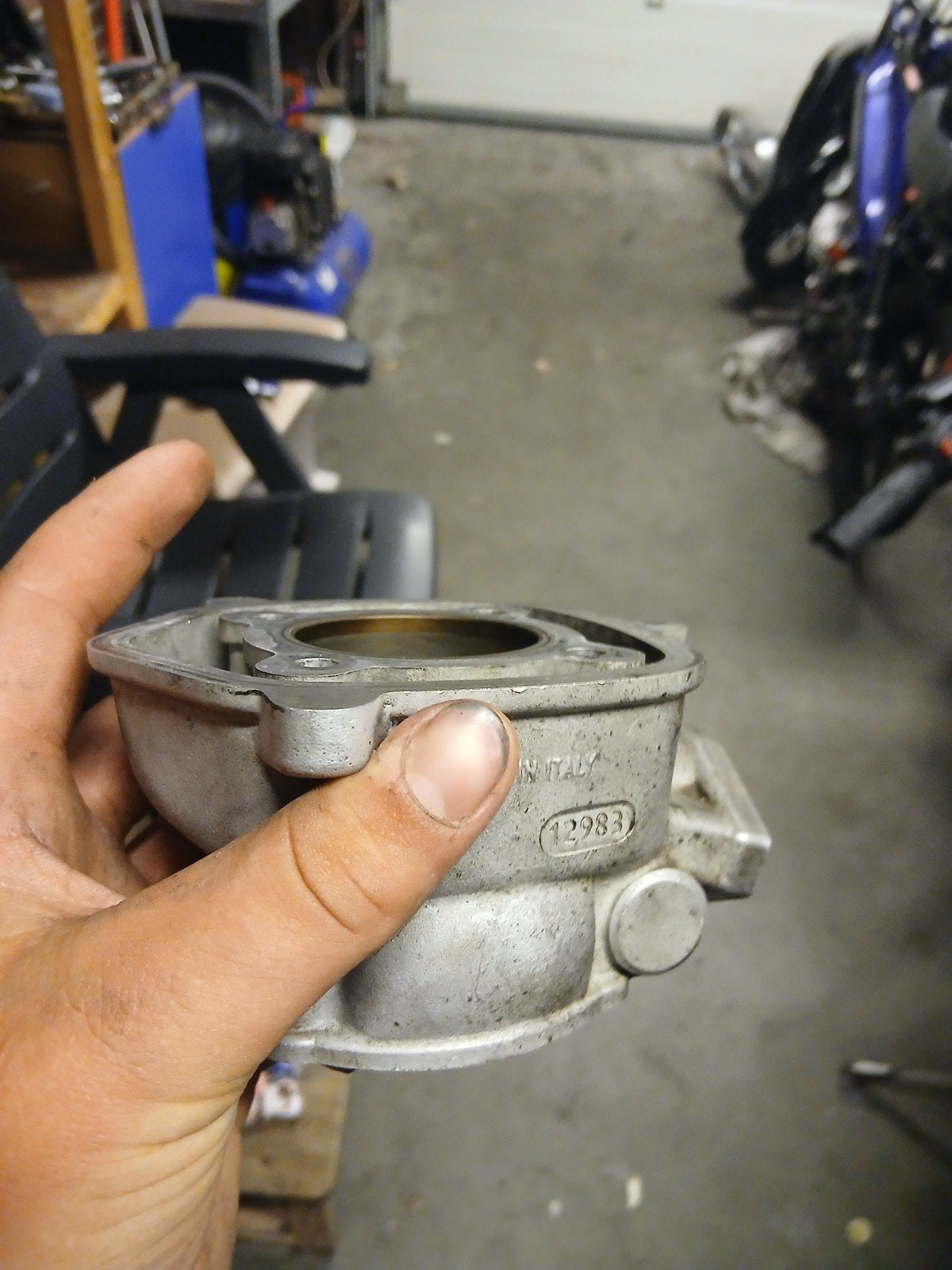 Derbi 80cc mallosi nt cilinder, Ophalen, Gebruikt, Cilinder, Mallosi