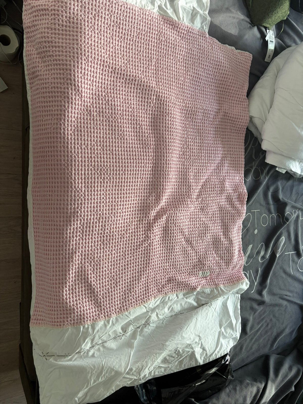 Koeka wiegdeken., Gebruikt, Koeka, Ophalen of Verzenden, Roze